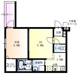 フジパレスあびこEASTの物件間取画像